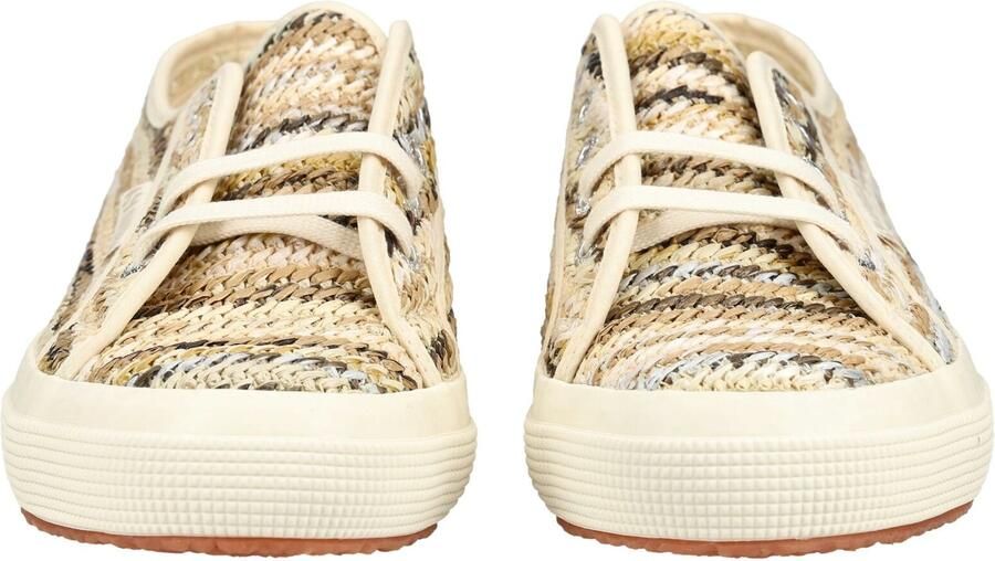SUPERGA Sneakers laag beige crème lichtbruin goud - Foto 4