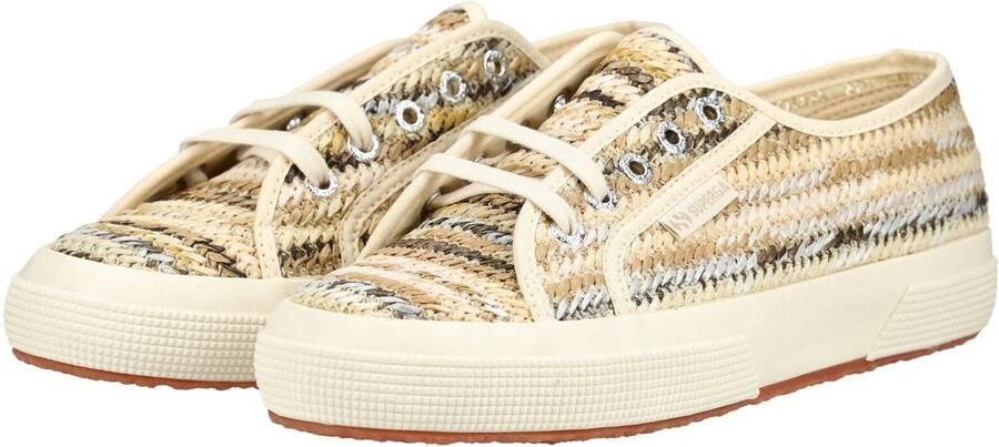 SUPERGA Sneakers laag beige crème lichtbruin goud - Foto 5