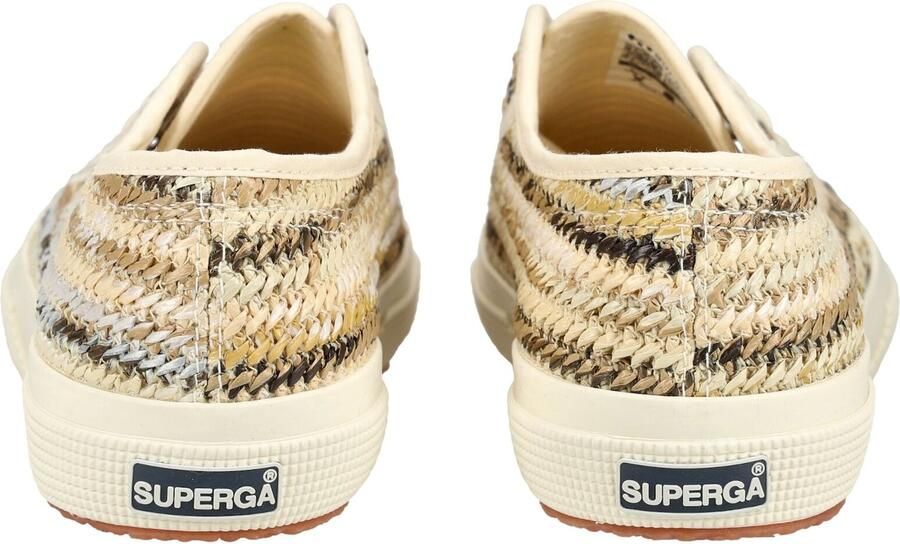 SUPERGA Sneakers laag beige crème lichtbruin goud - Foto 3
