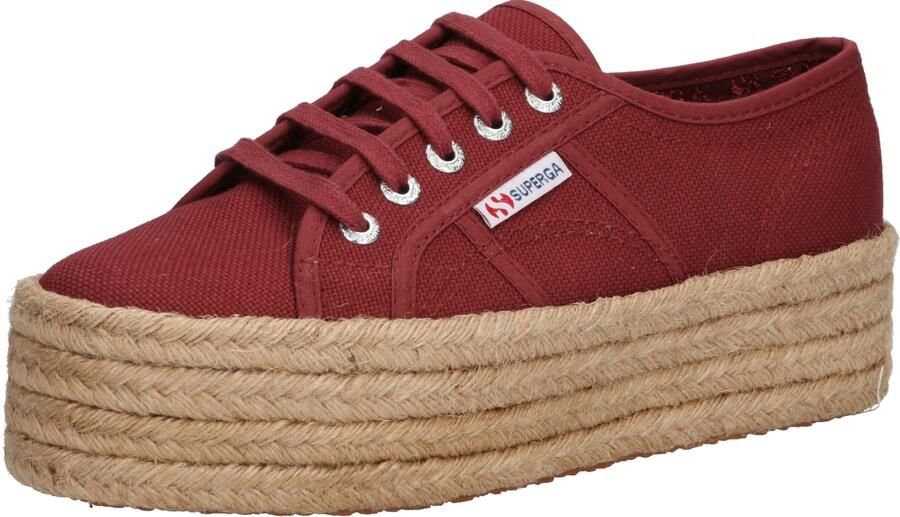 SUPERGA Sneakers laag 'Cotropew' rood