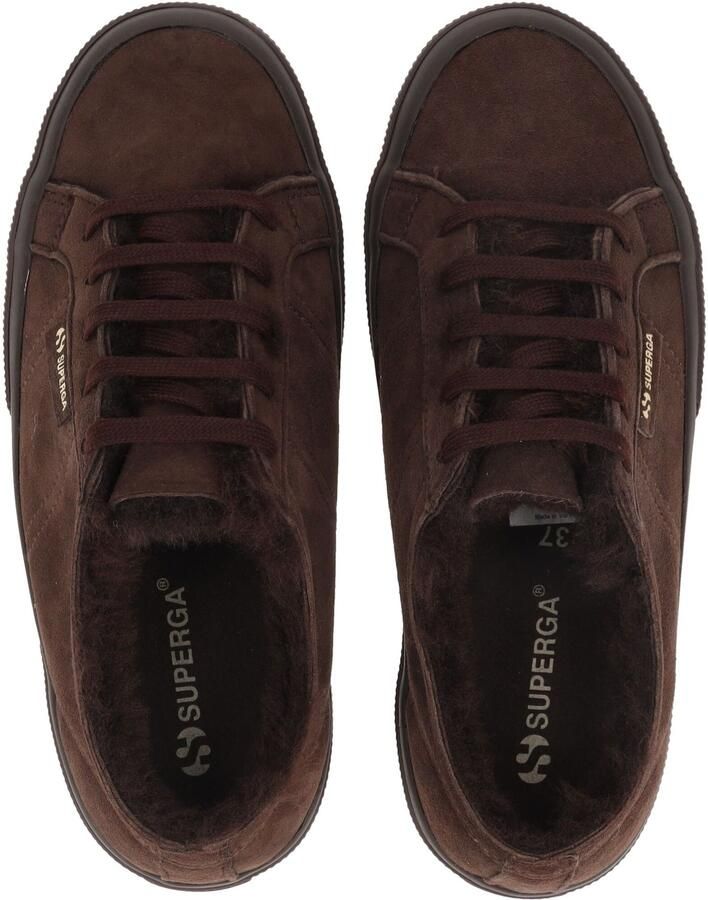 SUPERGA Sneakers laag donkerbruin - Foto 2