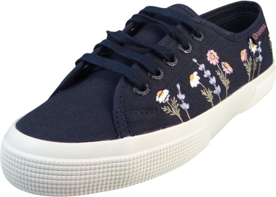 SUPERGA Sneakers laag gemengde kleuren zwart