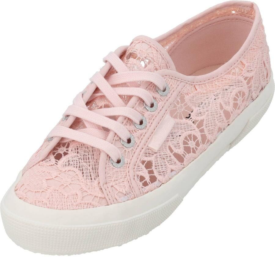 SUPERGA Sneakers laag 'Macrame' rosa