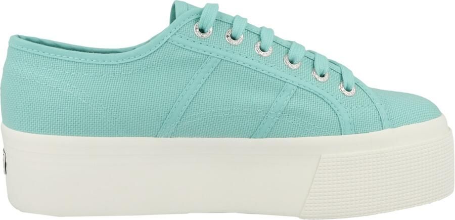 SUPERGA Sneakers laag mintgroen wit - Foto 3