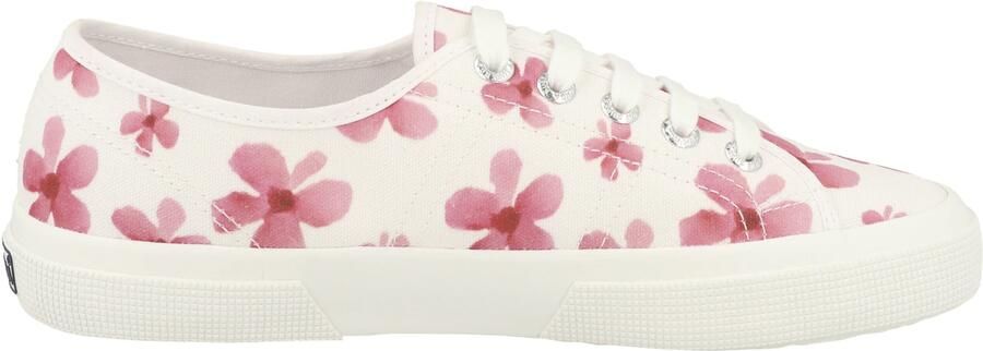 SUPERGA Sneakers laag oudroze robijnrood wit - Foto 4