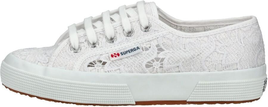 Superga Kant Macramé Sneaker White Dames - Foto 7