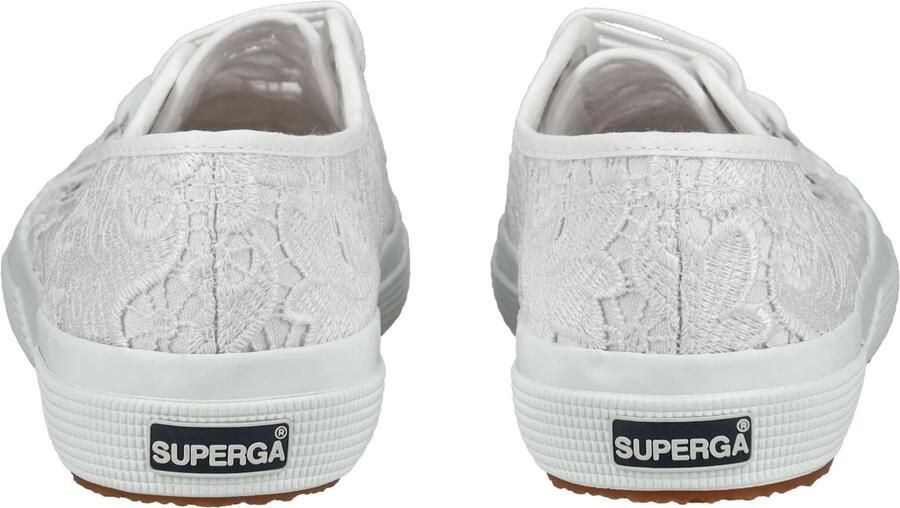 Superga Kant Macramé Sneaker White Dames - Foto 4