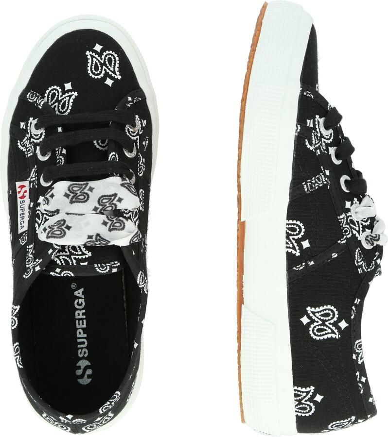 SUPERGA Sneakers laag zwart wit - Foto 2