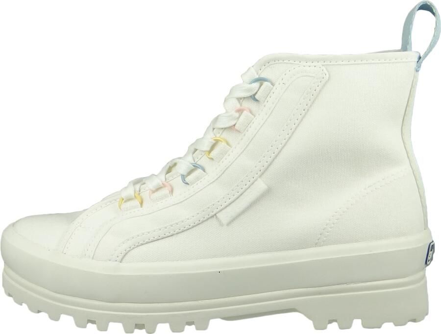 SUPERGA Veterlaarsjes 'Apina' lichtblauw wit - Foto 2