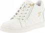 Supertrash Suptertrash Loula Mid Emb Sneaker Women Wht-Gld - Thumbnail 3