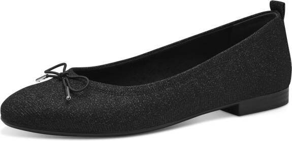 TAMARIS Ballerina zwart 36