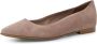 Tamaris Leopard Ballerina's taupe Leer Dames - Thumbnail 4