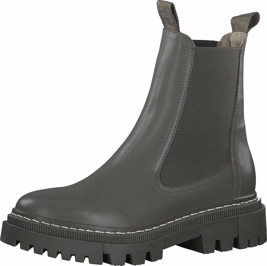 Tamaris Chelsea boots groen Leer 182128 Dames - Foto 2
