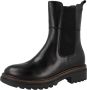 Tamaris Stijlvolle zwarte leren Chelsea boots - Thumbnail 3