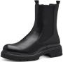 Tamaris Comfortabele Vegan Chelsea Boot Black Dames - Thumbnail 3