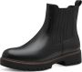 Tamaris Chelsea-boots hakken enkellaars zakelijke schoen met touch it-uitrusting - Thumbnail 4