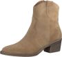 Tamaris Camel Suède Westernlaarzen Brown Dames - Thumbnail 6