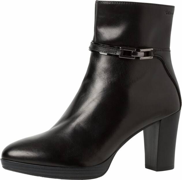 Tamaris Enkellaarsjes Zwart Imitatieleer 192128 Dames - Foto 11