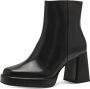 Tamaris Elegante Zwarte Enkellaarsjes Black Dames - Thumbnail 3
