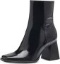 Tamaris Trendy Beige Enkellaars met Opvallende Hak Beige Dames - Thumbnail 4