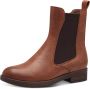 Tamaris Chelsea-boots hakken enkellaars zakelijke schoen met t-logo-decoratie - Thumbnail 4