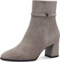 Tamaris Enkellaarsjes grijs Suede Dames - Thumbnail 4