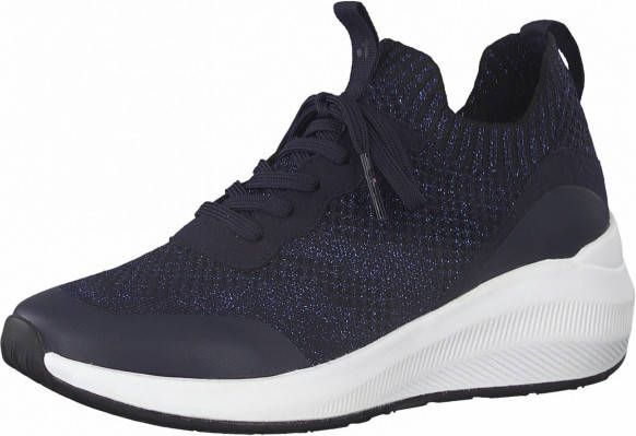 Tamaris Fashletics sneakers laag Donkerblauw - Foto 3