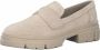 Tamaris Casual gesloten teen antilope schoenen Beige Dames - Thumbnail 4