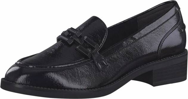 Tamaris Stijlvolle zwarte instappers met synthetisch bovenwerk en versterkte hiel Black Dames - Foto 7