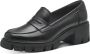 Tamaris Zwarte Gesloten Loafers Damesschoenen Black Dames - Thumbnail 2
