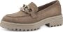 Tamaris Bruine Leren Loafers voor Dames Brown Dames - Thumbnail 5