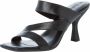 Tamaris Elegante zwarte open teen sandalen Black Dames - Thumbnail 4