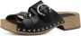 Tamaris Buckle Sandalen zwart Synthetisch Dames - Thumbnail 4