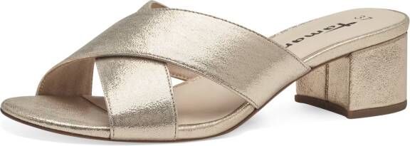 TAMARIS Slipper goud 38