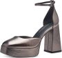 Tamaris Elegante Gesloten Metallic Pumps Gray Dames - Thumbnail 3