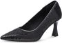 Tamaris Pumps zwart Textiel Dames - Thumbnail 4