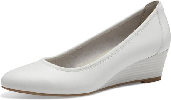 Tamaris Pumps sleehak lage schoen instapschoen met comfortabele elastische afwerking - Foto 2