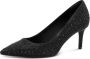 Tamaris Pumps zwart Textiel Dames - Thumbnail 3