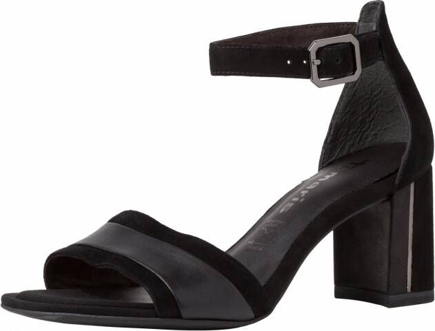 Tamaris NU 21% KORTING Sandaaltjes met metallic detail bij de hak - Foto 10