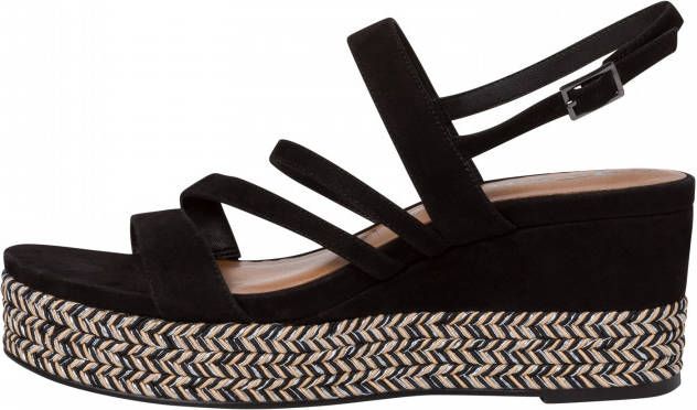 Tamaris Sandalen met sleeahak zwart - Schoenen.nl
