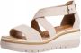 Tamaris Dames Sandaaltje 1 1 28005 26 375 beige wijd - Thumbnail 2