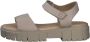 Tamaris Beige Casual Open Platte Sandalen Beige Dames - Thumbnail 10
