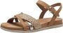 Tamaris Essentials Dames Sandalen CAMEL COMB - Thumbnail 2