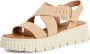 Tamaris Sandaal Beige Kleur Beiige) - Thumbnail 5