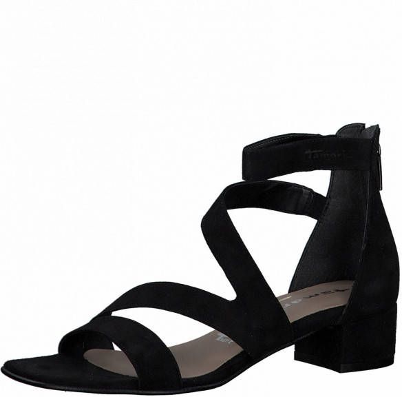 Tamaris Sandalen met hak zwart - Schoenen.nl
