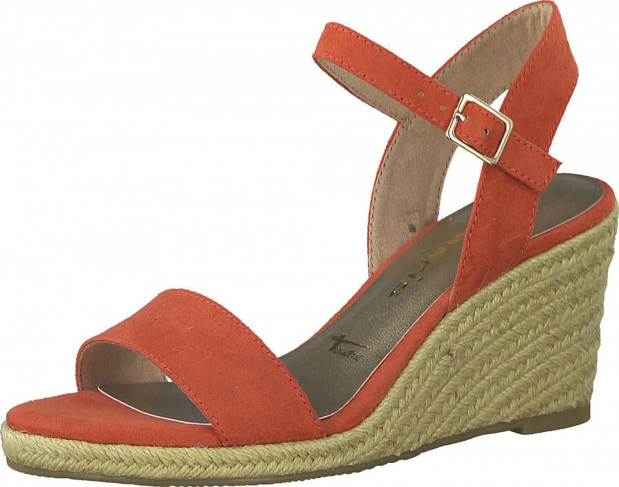 rood tamaris pump bij Schoenen Verduyn | Gratis levering