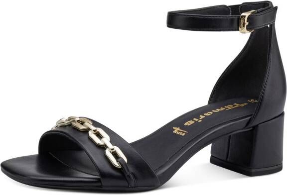 Tamaris Verhoog je stijl met hoge hak sandalen Black Dames - Foto 6