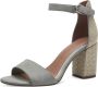 Tamaris Groene Casual Platte Sandalen Green Dames - Thumbnail 5