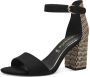 Tamaris Zwarte Casual Platte Sandalen Black Dames - Thumbnail 4
