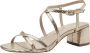 Tamaris Essentials Dames Sandalen LT GOLD STRUCT - Thumbnail 4